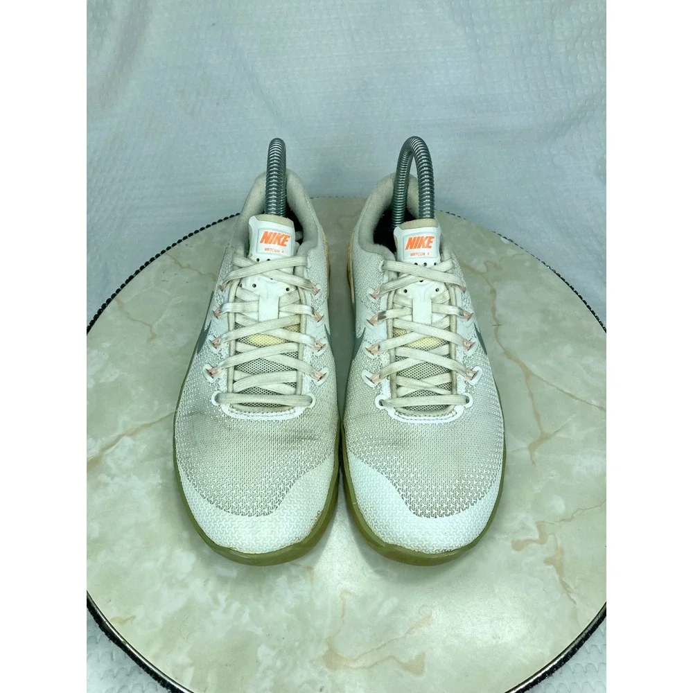 Nike Metcon 4 Training Shoes Womens 6 Sail Gum White Crossfit Running Sneakers